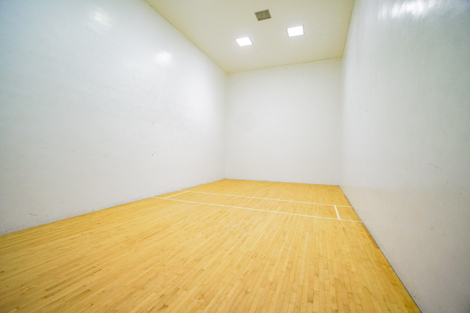 Indoor racquetball ball courts available at VRI's Brewster Green Resort in Massachusetts.